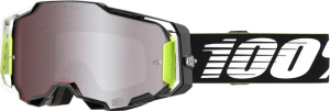 Ochelari 100% Armega Racr HiPER Silver Lentila colorata, 5, nordicamoto.ro