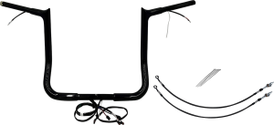 Plug & Play Ez Install 1-1/4(r) Pointed Top Handlebar Kit Black, 1, nordicamoto.ro