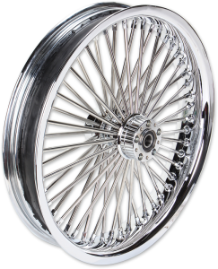 Front Wheel 50 Spoke Radial 23(r)x3.75(r) Chrome Dd Silver, 1, nordicamoto.ro
