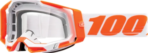 Ochelari 100% Racecraft 2 Orange Clear, 2, nordicamoto.ro