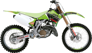 Graphic Kit Replica Team Kawasaki H&f 2022 Green, Black, 3, nordicamoto.ro