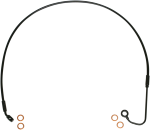 Line Brake Mid Upr Xr Blk Black, 3, nordicamoto.ro