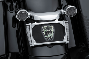 Led Lighted License Plate Frame Chrome, 5, nordicamoto.ro