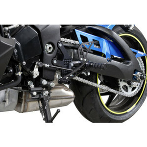 Rearset/footrest Anodized, Black, 2, nordicamoto.ro