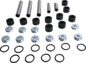Rear Independent Suspension Linkage Rebuild Kit Black, Silver 
