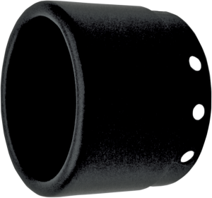End Cap Black, Powder-coated, 1, nordicamoto.ro