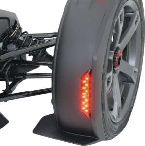 Rear Front Fender Marker Light - Can-am Red, 3, nordicamoto.ro
