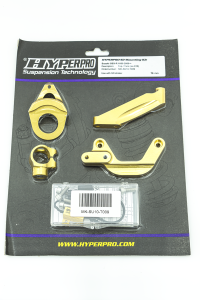Steering Damper Mounting Kit Gold