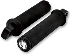Chrono Footpegs Silver, Black, 3, nordicamoto.ro