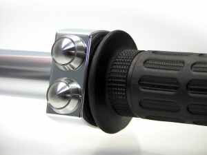 Mo-switch Push-button Housing Black, Polished, Stainless Steel