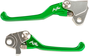 Unbreakable Pivot Clutch And Brake Levers Green