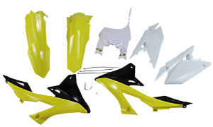 5 Piece Replica Body Kit White, Yellow