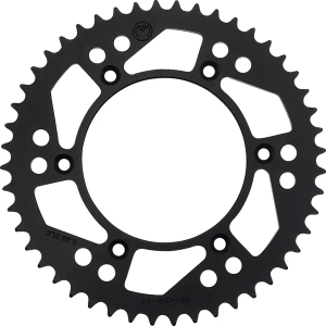 MOOSE RACING Rear Aluminum Sprocket Black 