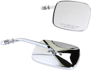 Oem-style Rectangular Mirrors Chrome