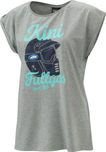 Tricou dama KTM RETRO HELMET Grey L, 1, nordicamoto.ro