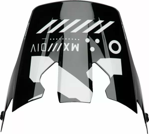 Vizor Casca Thor Reflex Sport Black/White