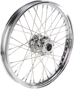 Laced 40-80 Spoke Wheel Assembly Silver