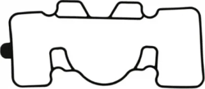 Intermediate flange gasket