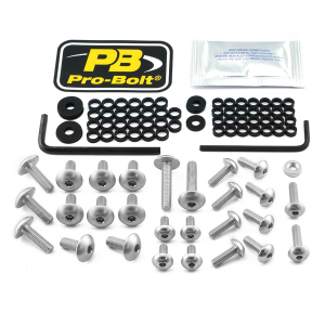 Fairing Bolt Kit For Kawasaki Silver