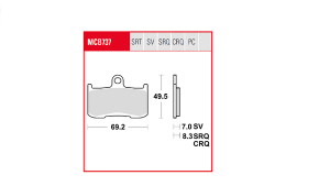 Trq Brake Pad Sintered Race, 2, nordicamoto.ro