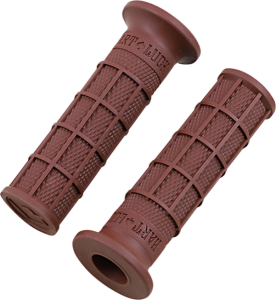 Hart-luck Signature Full-waffle Slip-on Grips Brown