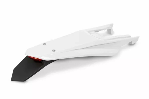 Replacement Plastic Rear Fender For Ktm White 
