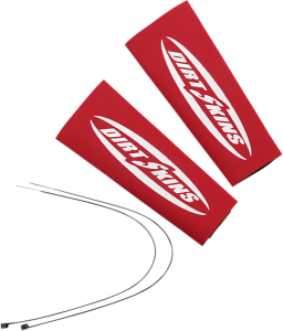 Dirt Skins Fork Covers Red, 1, nordicamoto.ro