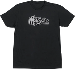 MOOSE RACING Moose Offroad T-shirt Black 