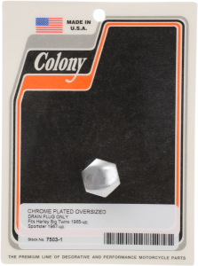 Replacement Oversized Drain Plug Silver, 1, nordicamoto.ro