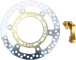 Os Series Supercross Contour Front Oversize Brake Rotor Gold, Silver, Stainless Steel, 1, nordicamoto.ro