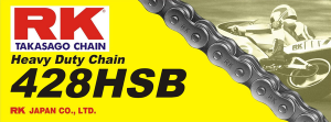 428h Heavy Duty Drive Chain Natural