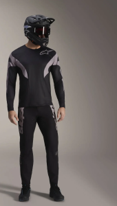 Tricou cu mâneci lungi A-Supra Elite, negru, 3, nordicamoto.ro