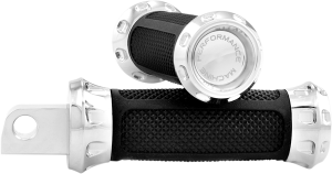Overdrive Foot Pegs Black, 2, nordicamoto.ro