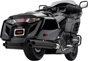 Six-2-six Slip-on Mufflers Black, 1, nordicamoto.ro