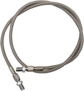 Extended Length Brake Line Silver Oversize [+15, 1, nordicamoto.ro