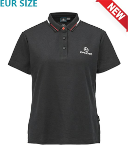 WOMEN BLACK POLO
