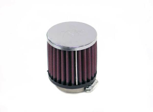 Clamp-on Air Filter Chrome, 1, nordicamoto.ro