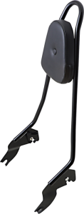 Quick Detachable Sissy Bar Backrest Black, 2, nordicamoto.ro