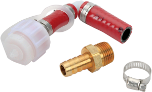 Flush Kit Red, White, 1, nordicamoto.ro