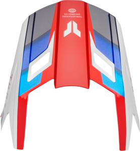 Cozoroc Casca Thor Fleet Defy Alb/Rosu/Albastru