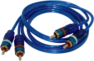 3' Rca Cable Blue, 1, nordicamoto.ro