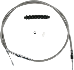 High-efficiency Braided Stainless Steel Clutch Cable Silver