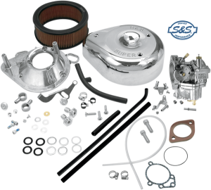 Super E Carburetor Kit W/o Manifold Silver 