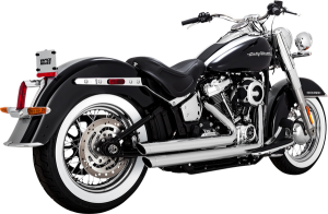 Big Shots Staggered 2-into-2 Exhaust System Black, 2, nordicamoto.ro