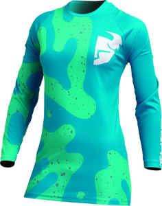Tricou Dama Thor Sector Disguise Aqua/Teal