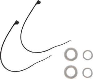 Proswivel Brake Hose Silver