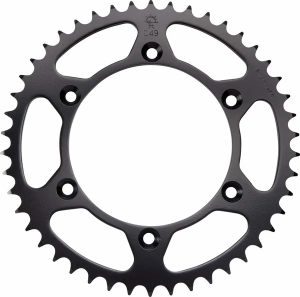 JT SPROCKETS Steel Rear Sprocket Black 