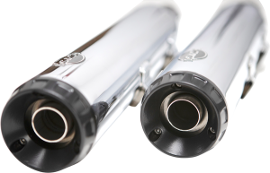 Grand National Ec Slip-on Mufflers Black, Chrome