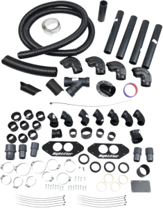 Atv Snorkel Kit Black, Silver, 1, nordicamoto.ro