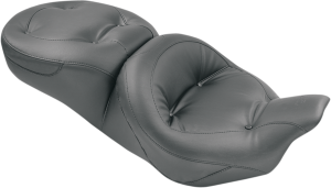 One-piece 2-up Ultra Touring Seat Black